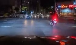 Kırmızı Işığı Geçen Araç Motosiklete Çarptı