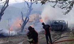 Komşusunu vurarak evini ve aracını ateşe verdi