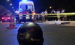 Kontrolden çıkan motosikletten düşen genç sürücü yaşamını yitirdi