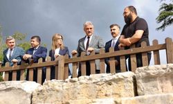 Konuralp Antik Kenti'nde restorasyon çalışmaları hız kazanıyor