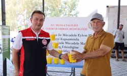 Köyceğiz'de 8 bin Akdeniz Meyve Sineği tuzağı üreticilere ulaştırıldı