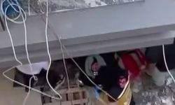 Küçükçekmece'de inşaattan düşen işçi hastaneye kaldırıldı