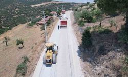 Kula'da Manisa Büyükşehir'den Yeni Yol Projesi