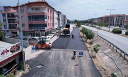 Kula'daki yollar modernleşiyor