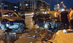 Lüleburgaz'da araçlar çarpıştı: 8 kişi yaralandı
