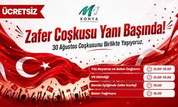 M1 Konya AVM, 30 Ağustos Zafer Bayramı'nı kutlamak için etkinlikler düzenliyor