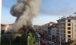 Malatya'da İşçilerin Yatakhanesinde Büyük Yangın