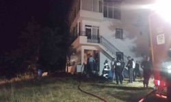 Malatya'da müstakil evde yangın paniği
