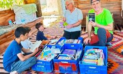 Manavgat'tan yaylalara kütüphane hizmeti