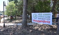 Manisa'da Aileler için Doğa Kampı Düzenlendi