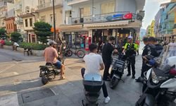 Marmaris Çarşısı'nda motosiklet denetimi yapıldı
