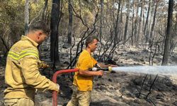 Marmaris Kaymakamlığı, yangın ekiplerine minnettar