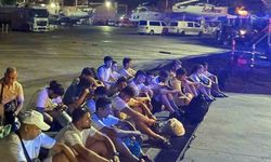 Marmaris'te 25 Düzensiz Göçmen ve 2 Kaçakçı Ele Geçirildi