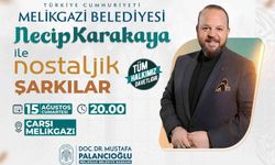Melikgazi'de Müzik Ziyafeti: Necip Karakaya Sahne Alıyor