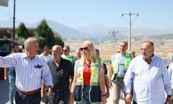 Merkezefendi'de Yol Yenileme Çalışmaları Sürüyor