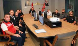 Mersin Emniyet Müdürü Aktaş, taraftarlarla sezon öncesi bir araya geldi