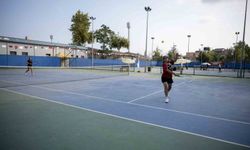 Mersin'de 30 Ağustos Zafer Bayramı Tenis Turnuvası Düzenlendi