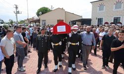 Motosiklet kazasında hayatını kaybeden astsubay, Bafra'da son yolculuğuna uğurlandı