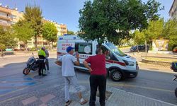 Motosikletler çarpıştı: İki kişi yaralandı