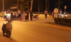 Motosikletli sürücü kaza geçirdi, hastaneye kaldırıldı