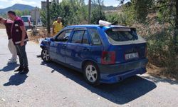 Mudurnu'da motosiklet kazasında sürücü yaralandı