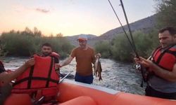 Murat Nehri'nde Mahsur Kalan İki Kişi Kurtarıldı