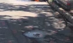 Muş'ta hareket halindeki motosiklet alev aldı