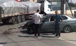Muş'ta tır ile otomobil çarpıştı: 1 kişi yaralandı
