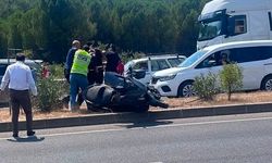 Narkotik denetiminde kaçan motosikletli şüpheli yakalandı