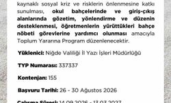 Niğde İŞKUR, okullara yönelik 155 kişilik TYP programını açıkladı