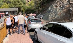 Osmaniye'de kontrolden çıkan otomobil, alt otoparka düştü: 5 yaralı