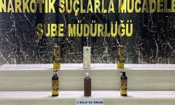 Otel odasında şampuan şişelerinde 3 kilogram metamfetamin bulundu