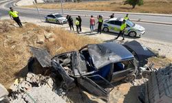 Otomobil takla attı, kadın sürücü hastanelik oldu