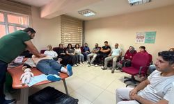 Palu Devlet Hastanesi'nde CPR Eğitimi Düzenlendi