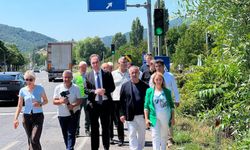 Pazaryeri'nde Önemli Yol Projeleri Yerinde İncelendi