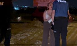 Polis, stüdyoda darp edilen kadını kurtardı