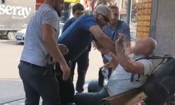 Polise karşı koyan şahıs gözaltına alındı