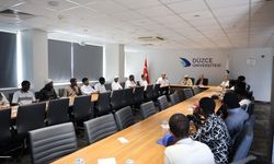Ruanda Müftüsü, Düzce Üniversitesi Rektörü ile Eğitim İş Birliğini Görüştü