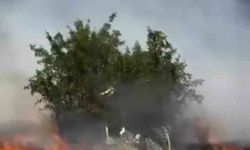 Safranbolu'da ot yangını hızlıca söndürüldü