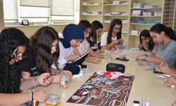 Şahinbey'de yaz tatili sanat dolu atölyelerle geçiyor