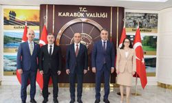 Sait Özdemir, Vali Çağatay ile Makamda Buluştu