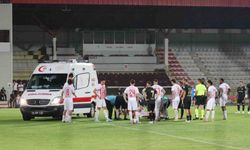 Sakatlık şoku: 1 dakikada ambulans sahada