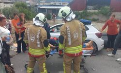 Samandağ'da otomobil kazası: 1 kişi yaralandı