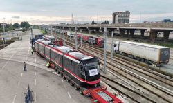 Samsun'a İkinci Yeni Tramvay Ulaştı