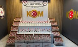 Samsun'da 1 ton 160 litre kaçak etil alkol yakalandı