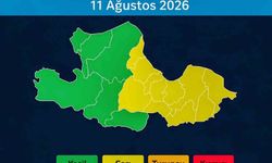 Samsun'un doğu kesimleri için yağış alarmı verildi