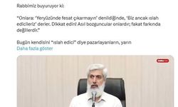 Saral'dan Kuytul'a sert uyarı: 'Sıra sana da gelecek!'