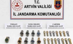 Sarp Sınır Kapısı'nda 56 milyonluk kaçak saat operasyonu