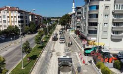 Savaştepe Caddesi'nde Yenileme Çalışmaları Başladı