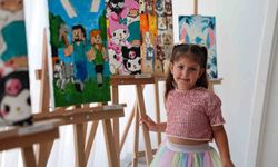 Sayılarla Tuval Boyama Atölyesi Mini Sergi ile tamamlandı- Video